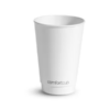 Chinet®16 Oz DBL Wall hot Cup Insulated White