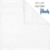 Thomaston Plush White Washcloth 13" x 13" - Image 2