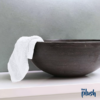Thomaston Plush White Washcloth 13" x 13" - Image 3