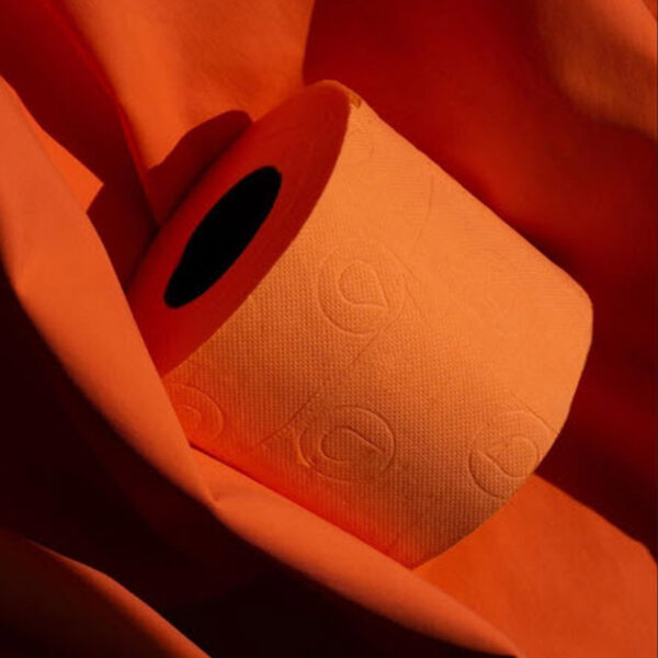 Colored Toilet Paper Compact Roll - 140 Sheets - 3 ply - Image 6