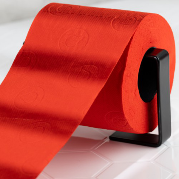 Colored Toilet Paper Compact Roll - 140 Sheets - 3 ply - Image 7