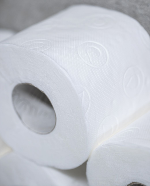 Skin-Care Purissimo Toilet Paper 3 Ply- 200 Large Sheets - 96 Rolls - Image 3