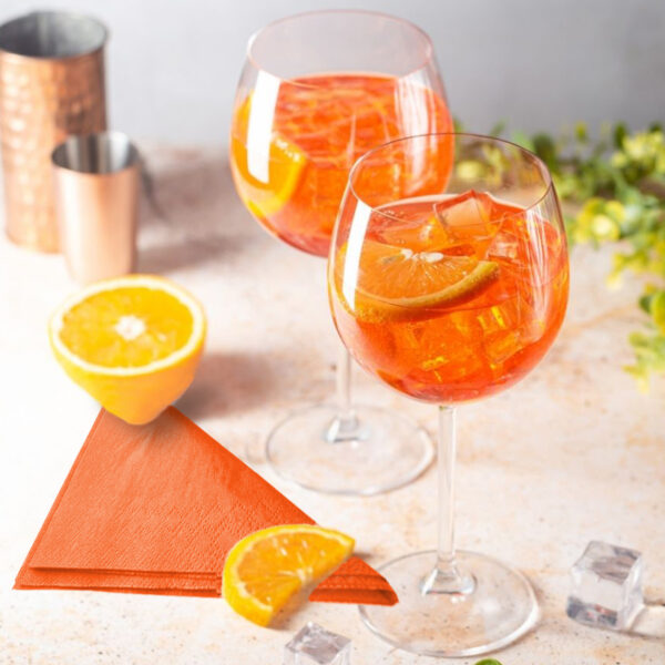Colored Cocktail Paper Napkins - 2Ply - 4.3" x 4.3" Square - Case of 1080 - Image 3