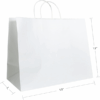 Victoria Bay Shopping white Bag 13"x7"x13" - Image 2