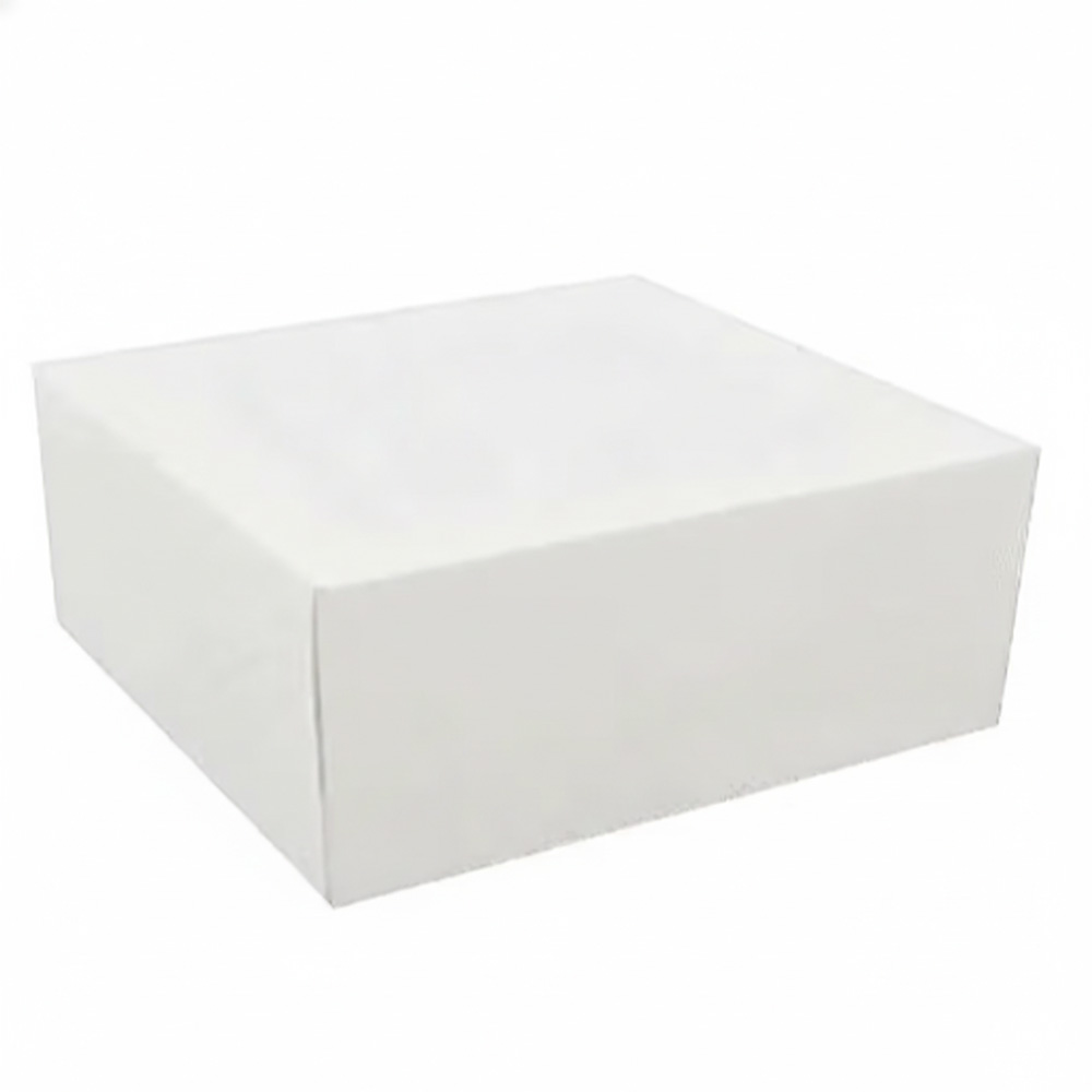 Easy lock cake Boxe 12x12x5.5 Square Lock Corner — 100/Case